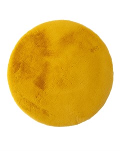 Ковер 80 см круглый 100 полиэстер желтый арт 503587 Bellarossa