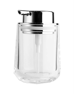 Дозатор для жидкого мыла VETRO прозрачный арт. D-20630 PRIMANOVA Primanova