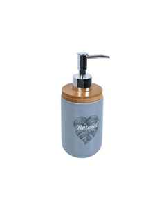 Дозатор для жидкого мыла FOLIO серый арт 05594 Bisk