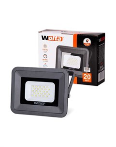 Прожектор светодиодный WFL 20W 06 20Вт 5500К IP65 Wolta