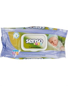 Влажные салфетки BABY для детей 72 30 Senso