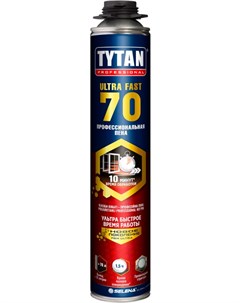 Пена монтажная Ultra Fast 70 870мл Tytan professional