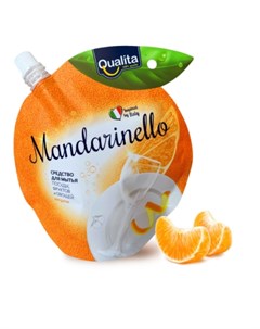 Средство для мытья посуды MANDARINELLO 450мл Qualita