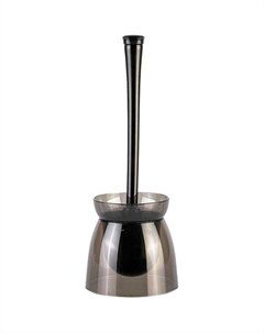 Ёрш для унитаза DUO прозрачно-чёрный арт. M-E18-25-06 PRIMANOVA Primanova