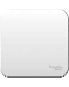 Выключатель Blanca 1-кл. прох. белый BLNVA106011 Schneider electric