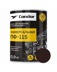 Эмаль ПФ 115 шоколадно коричневый 1 8кг Condor