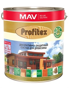 Защитно декоративный состав MAV 900мл светлый орех Profitex