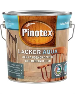 Лак Lacker Aqua 10 5254104 матовый 1 л Pinotex