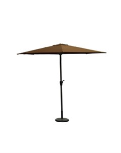 Зонт садовый 3X3 м коричневый Domoletti