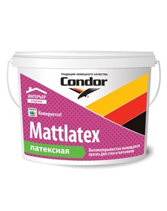 Краска Mattlatex 3 75кг белый Condor