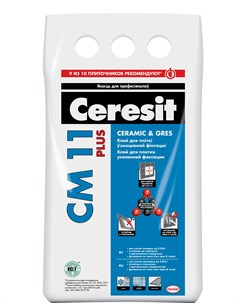 Клей для плитки CM 11 Plus 5 кг Ceresit