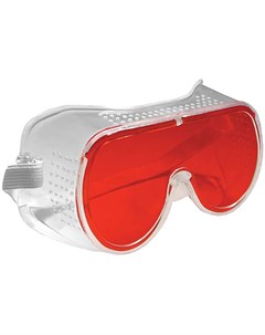 Очки защитные с прямой вентиляцией красные Дельта арт 20300 Ооо "система ооо"