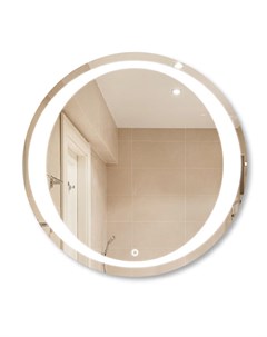 Зеркало для ванной комнаты ЗП 55 с подсветкой D65см Алмаз-люкс