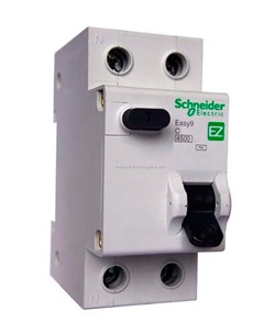 Дифференциальный автомат Schneider EASY 9 1П Н 32А 30мА C AC EZ9D34632 Schneider electric