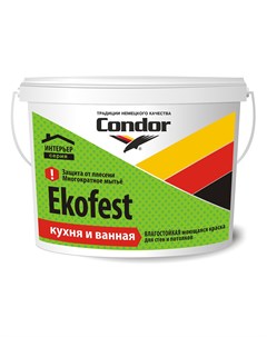 Краска Ekofest 1 5кг Condor
