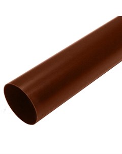 Труба водосточная артикул 14027 ф100 мм l 3м коричневая Murol