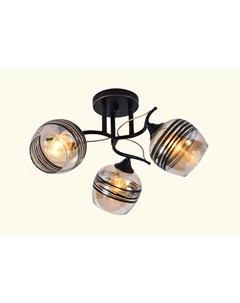 Светильник подвесной (CL) MX-5088/3 B BK (3*40Вт, Е27) Mirastyle