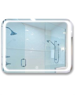 Зеркало для ванной комнаты ЗП 29 с подсветкой 80 60см Алмаз-люкс