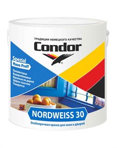 Краска Nordweiss 30 850г белый Condor