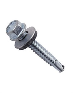 Саморез кров. 4,8х35(38)  оцинк. PT1 (200шт) Fixhaus