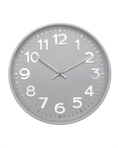 Часы настенные Туманный серый арт 78772784 Тройка
