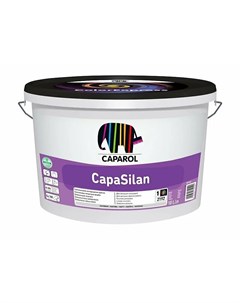 Краска CapaSilan База 1 10л белая Caparol