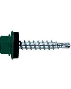 Саморез кров. 5,5х19 RAL 6005 зеленый мох PT3 (200шт) Fixhaus