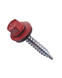 Саморез кров. 4,8х29 RAL 3005 винно-красный PT1  (50шт) Fixhaus