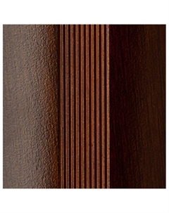 Порог алюм. п/кругл 38мм/1,35м венге Domoletti