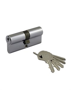 Механизм цилиндровый (35/35, ключ/ключ, хром, английск.ключ) Л-70 Нора-м