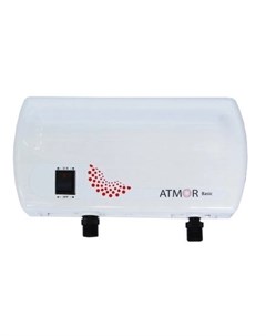 Проточный электрический водонагреватель кран Atmor Basic 3 5 кВт кран Ariston