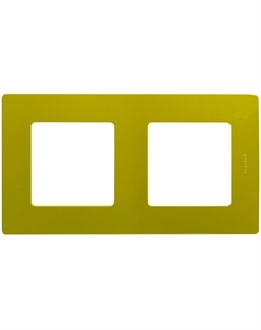Рамка для выключателя Etika 672542 (зеленый папоротник) Legrand