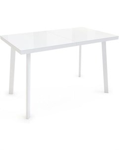 Обеденный стол Фин 120 152x70 белый Listvig
