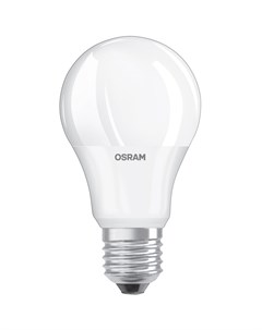 Лампа светодиодная A100 10Вт Е27 3000K 4058075480001 LED VALUE Classic Osram