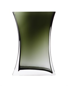 Декоративная ваза из дымчатого стекла 20см серый CSA 14M Вещицы