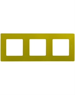 Рамка для выключателя Etika 672543 (зеленый папоротник) Legrand