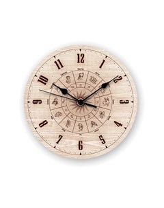 Часы настенные Знаки зодиака 90901014 D28 5 см МДФ Тройка