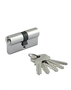 Механизм цилиндровый (30/30, ключ/ключ, хром, английск.ключ) ЕСО Z Л-60 Нора-м