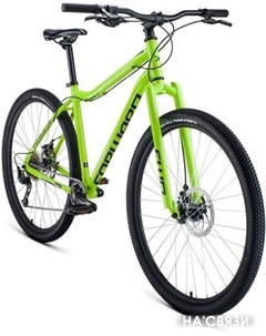 Велосипед Sporting 29 X р 21 2020 зеленый Forward