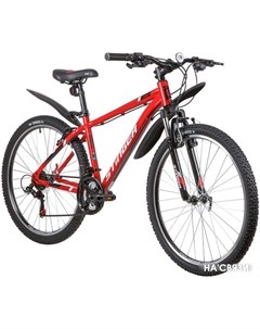 Велосипед Caiman 26 р 16 2020 красный Stinger