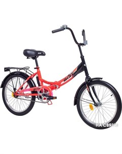 Велосипед Smart 20 1 0 красный черный 2019 Aist