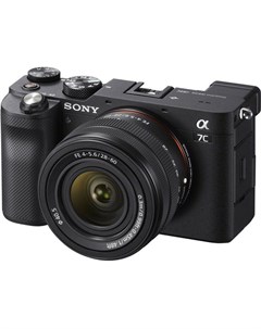 Беззеркальный фотоаппарат Alpha a7C Kit 28 60mm черный Sony