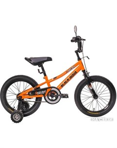 Детский велосипед Crizzy 14 оранжевый Black aqua