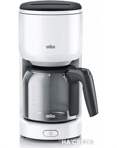 Капельная кофеварка KF3100 WH Braun
