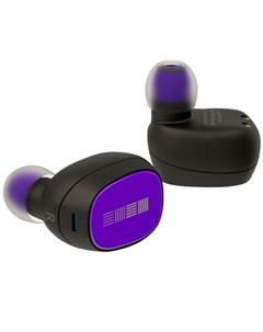 Беспроводные наушники IS TWS черно фиолетовый Interstep