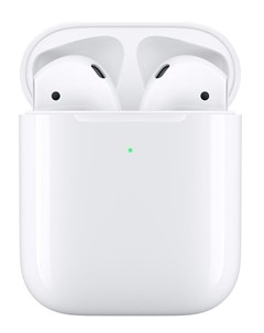 Беспроводные наушники AirPods with Wireless Charging Cases белый Apple
