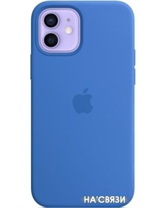 Чехол для телефона MagSafe Silicone Case для iPhone 12 12 Pro капри Apple