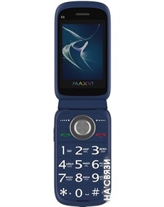 Мобильный телефон E6 синий Maxvi