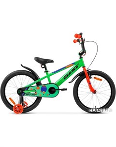 Детский велосипед Pluto 16 2021 зеленый Aist