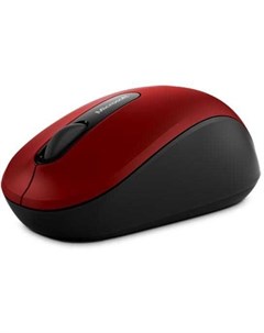 Мышь Bluetooth Mobile Mouse 3600 черный красный PN7 00014 Microsoft
